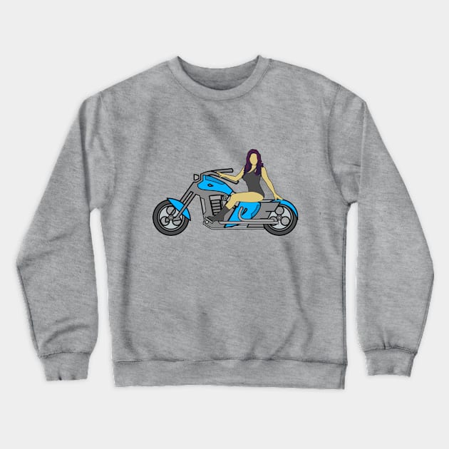 Ride Crewneck Sweatshirt by AlterAspect